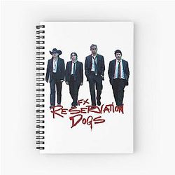 Cheese reservation dogs Spiral Notebook