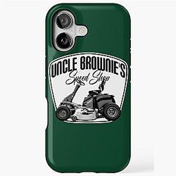 Uncle Brownies Speed Shop Reservation Dogs Tribute Design iPhone Tough Case