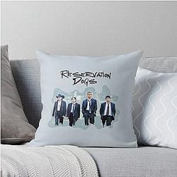 Cheese Dogs Throw Pillow