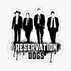 Indigenous Reservation Dogs Sticker