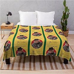 Uncle Brownie Reservation Dogs Throw Blanket