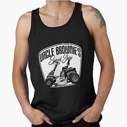 Uncle Brownies Speed Shop Tribute Design Tank Top