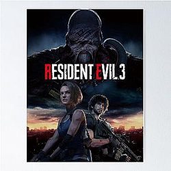 Resident Evil 3 Game Poster