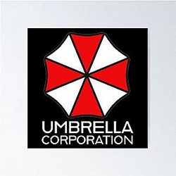 Resident Evil Umbrella Corp Poster