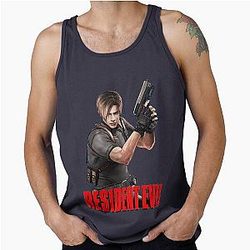 Leon S. Kennedy Resident Evil Resident T-Shirt Tank Top
