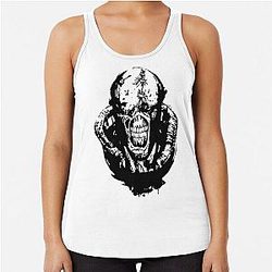 Resident Evil 3 Nemesis Art Racerback Tank Top