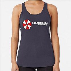 Surprise Gift Resident Evil Halloween Holiday Racerback Tank Top