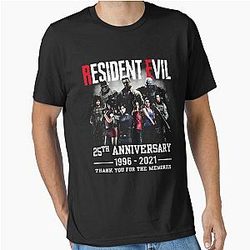 Official Resident Evil 25th Anniversary 1996 2021 Thank You For The Memories Essential T-Shirt.