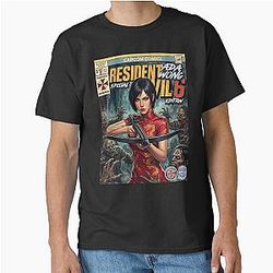 Resident Evil 6 Ada Wong Special Edition Classic Gaming Art T-Shirt