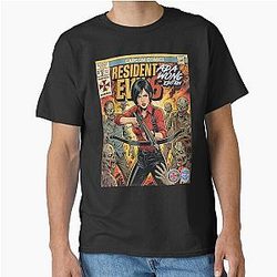 Resident Evil 6 Ada Wong Classic Retro Gaming Art T-Shirt