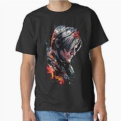 Grizzled Leon Kennedy Resident Evil Requiem Jacket RPD Rookie Classic T-Shirt