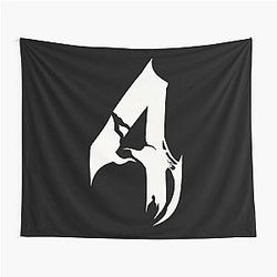 Resident Evil Re4 Symbol Tapestry
