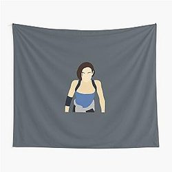 Resident Evil 3 Jill Valentine Digital Art Tapestry