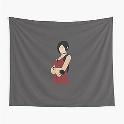 Resident Evil Ada Wong Tank Top Resident Gift Resident T Shirt Tapestry