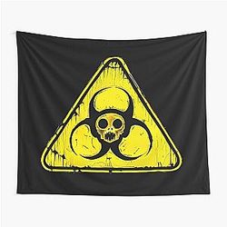 Resident Evil Zombie Biohazard Tapestry