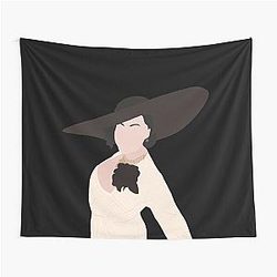 Resident Evil 8 Village Lady Dimitrescu Fan Art Tapestry