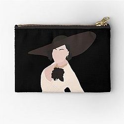 Resident Evil Village Lady Dimitrescu Fan Art Zipper Pouch