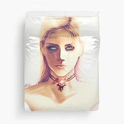 Alexia Ashford Resident Evil Duvet Cover