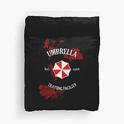 Umbrella Training Facility Resident Evil Duvet Cover