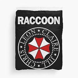 Resident Evil Raccoon City Band Logo Duvet Cover