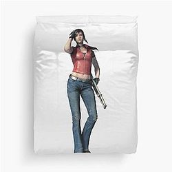 Resident Evil Claire Redfield Duvet Cover