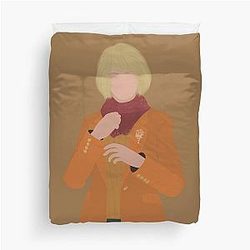 Resident Evil 4 Remake Ashley Fan Art Duvet Cover
