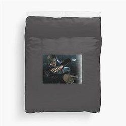 Resident Evil: Christ Redfield - Brings Home a T-Shirt & Duvet Cover for Leon Kennedy