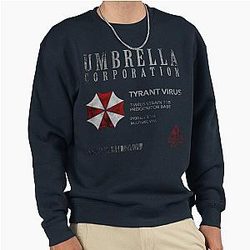Nice Resident Evil Umbrella Corporation Pullover Sweatshirt