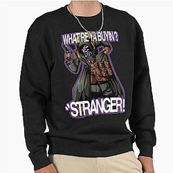 Resident Evil 4 Merchandise Purple OutLine Pullover Sweatshirt