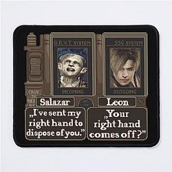 Resident Evil Leon Kennedy Mouse Pad