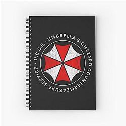 Umbrella Biohazard Countermeasure Service - Resident Evil 3 Notebook