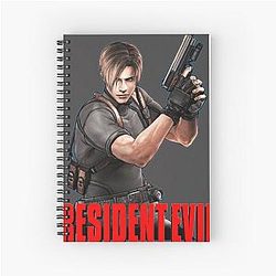 Leon S. Kennedy - Resident Evil T-Shirt Spiral Notebook