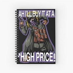 Resident Evil 4 Merchant Spiral Notebook