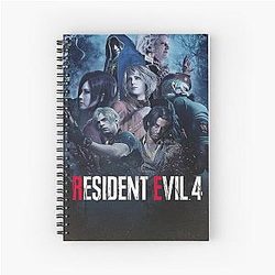 Resident Evil 4 Remake Spiral Notebook