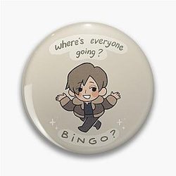 Resident Evil 4 Bingo Leon Pin