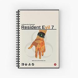 Resident Evil 7 Spiral Notebook