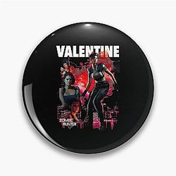 Resident Evil Valentine Jill Bootleg Pin