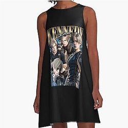 Leon Kennedy Resident Evil Premium A-Line Dress
