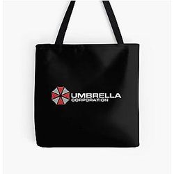 Umbrella Corporation Black Resident Evil Tote Bag