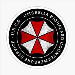 Umbrella Biohazard Countermeasure Service Resident Evil 3 Sticker