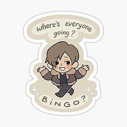 Resident Evil 4 - Leon Sticker