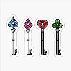 Resident Evil RPD Keys Sticker