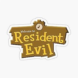 Welcome to Resident Evil Sticker