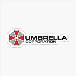 Umbrella Corporation Resident Evil Sticker