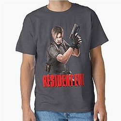 Leon S. Kennedy-Resident Evil Classic T-Shirt