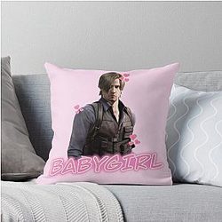 Leon Kennedy Resident Evil 6 Throw Pillow