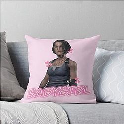 Jill Valentine Resident Evil Throw Pillow