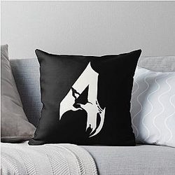 Resident Evil Re4 Symbol Throw Pillow
