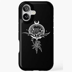 Dimitrescu Daughters inspired Tattoo symbol Bela Daniela Cassandra from Resident Evil Village White iPhone Tough Case