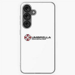 Umbrella Corporation Resident Evil Soft Case for Samsung Galaxy White